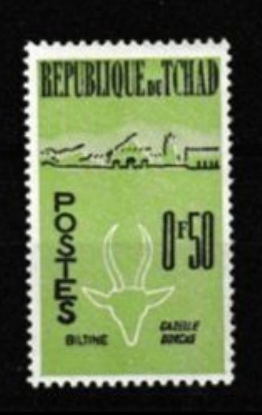 Tutti i francobolli: Tschad 1962 briefmarke – Usato da St Gallen venduto da Stampsalshobby