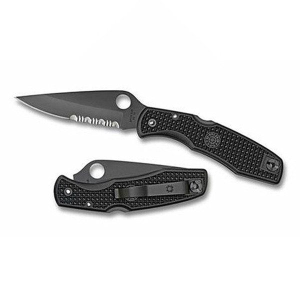 Spyderco Accessori: Spyderco Endura 4 Lightweight Black Blade – Nuovo e nell'imballaggio originale da Balsthal venduto da allmedba
