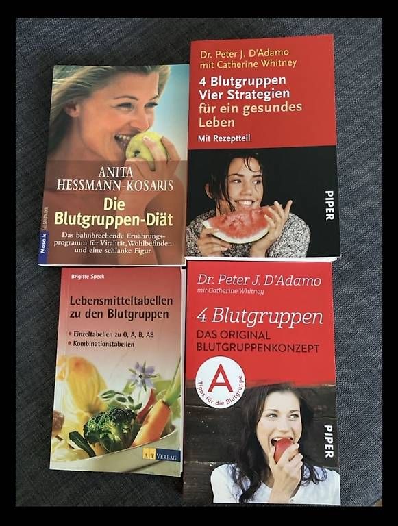 Bücher: Blutgruppen Ernährung  – Gebraucht aus Konolfingen von Nadine1911