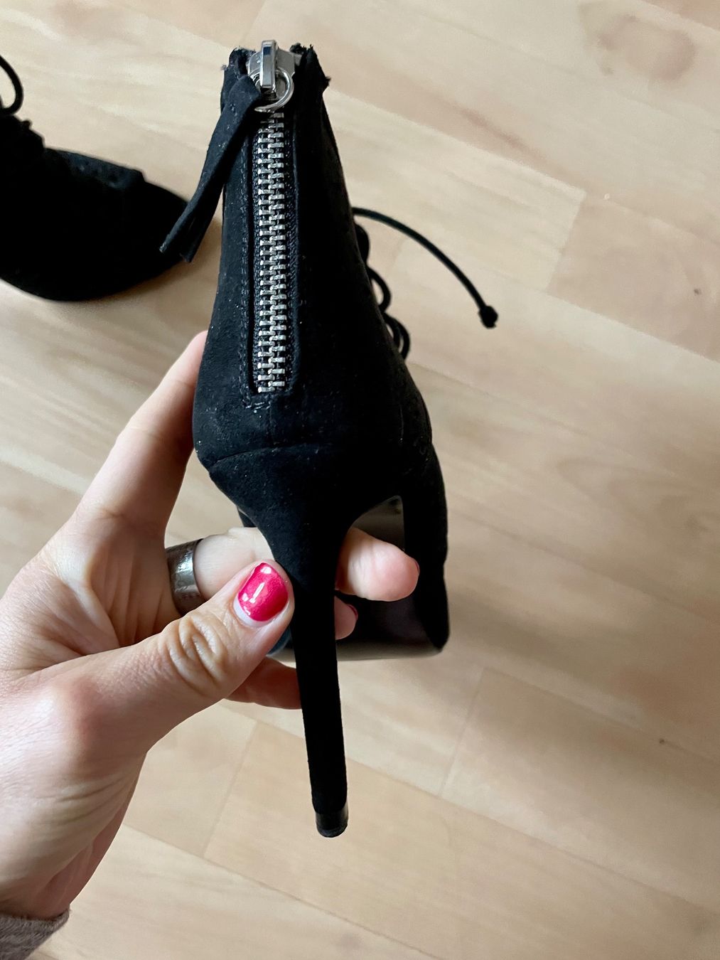 Zara Damenschuhe: ZARA Open Toe High Heel Stiefel / Stiefelette 36 – Gebraucht aus Zürich von Angela_Fashion_Lover 6