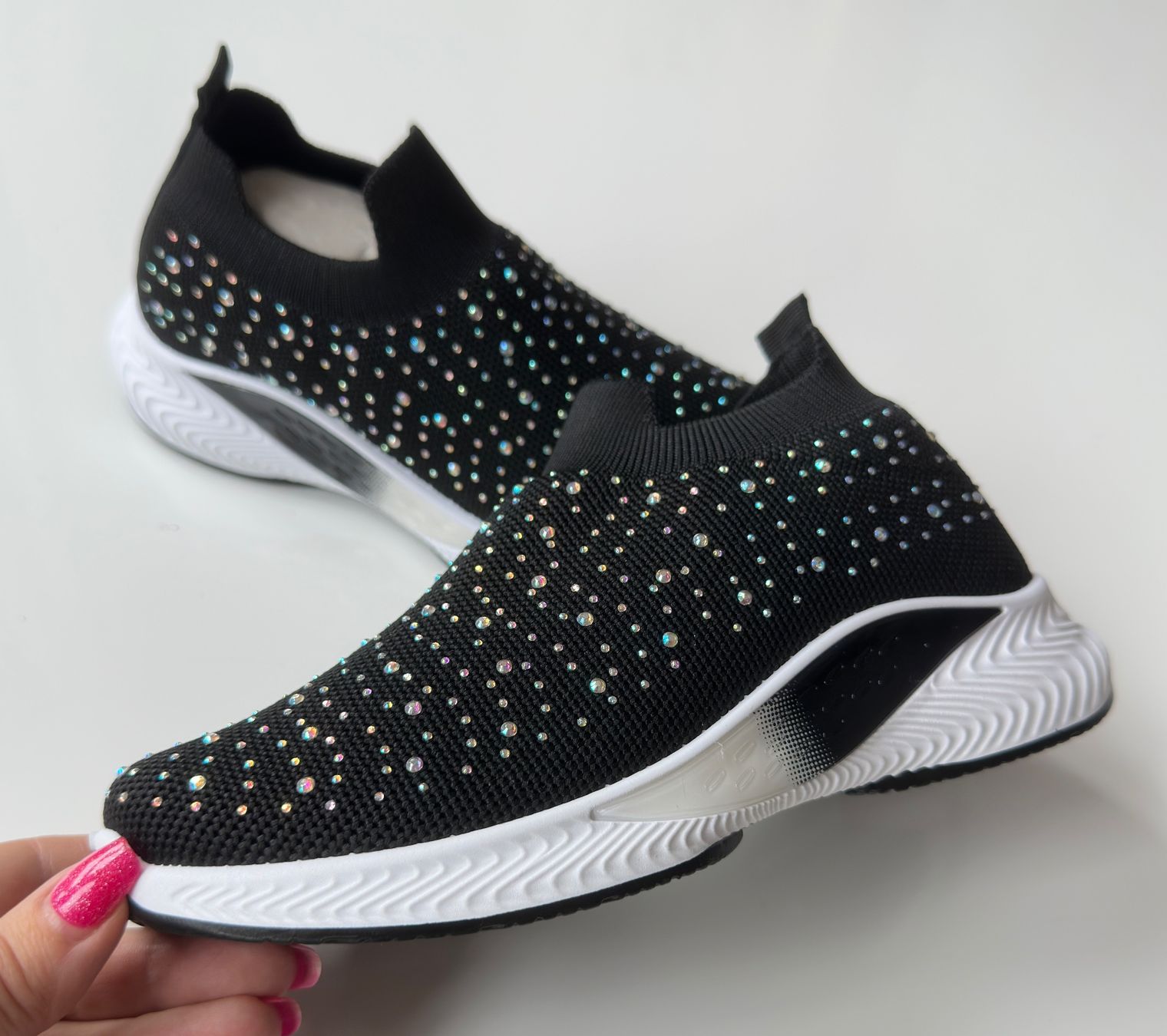 Dosenbach Scarpe per ragazze: NEU - Gr 32/33 Glitzer Slip On Sneaker – Usato da Rickenbach b. Wil venduto da sunneschii_