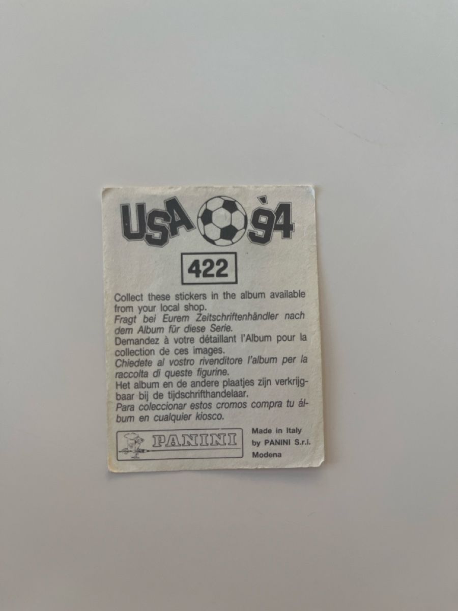 Panini Sammelbilder & Trading cards: Frank Rijkaard - Panini Bild - WM 1994 – Neu (gemäss Beschreibung) aus Bad Ragaz von becks791 1