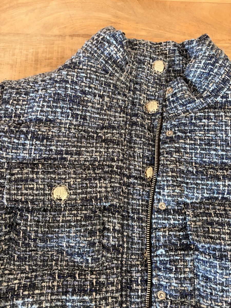 Maje Giacche: Maje. Doudoune en Tweed Bleu. Taille 40 – Usato da Crans VS venduto da yor_n5h8 1