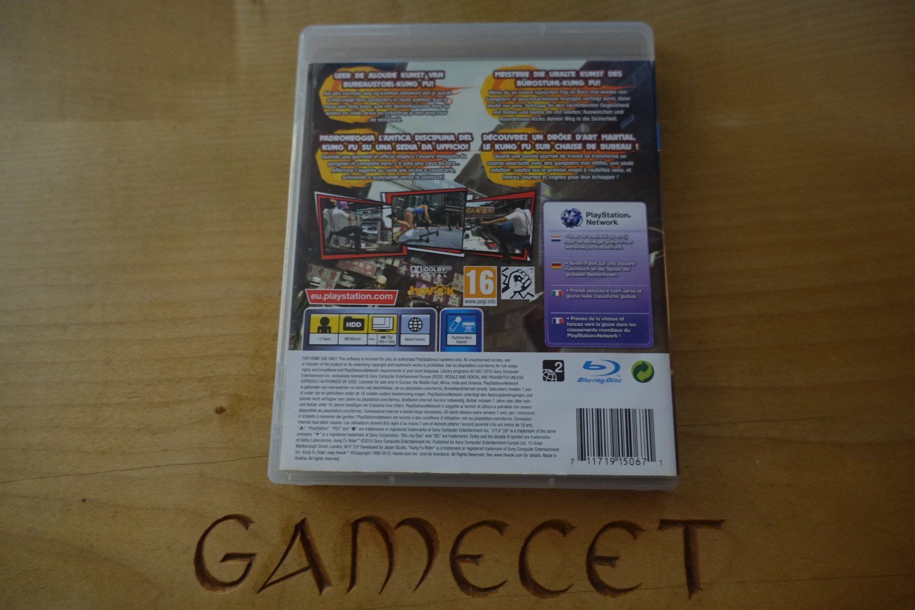 Sony Spiele: Kung Fu Rider – Gebraucht aus Steinach von Gamecet 2