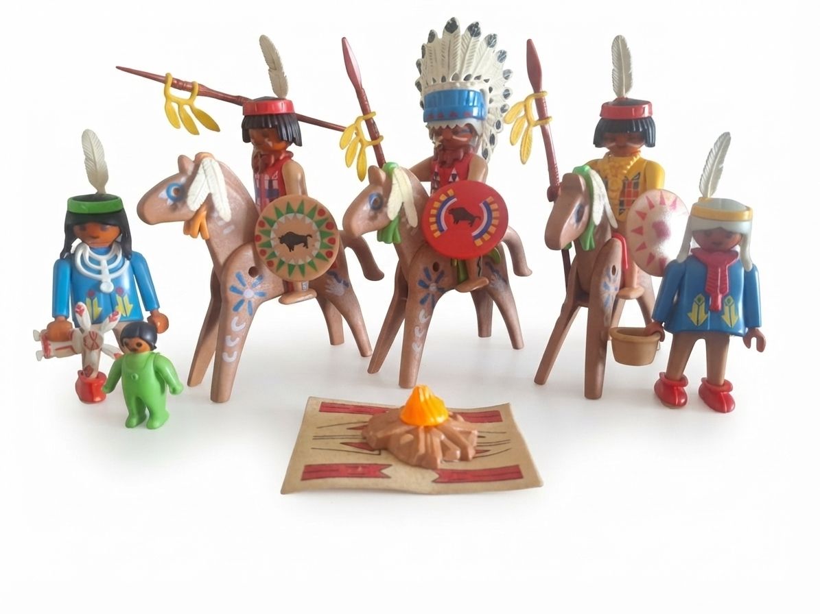 Playmobil Giocattoli: Playmobil, Indianer  – Usato da Gunzwil venduto da Zappelhans
