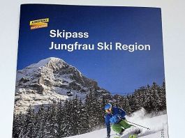 4! Tageskarte Ski Pass Jungfrau Grindelwald Schilthorn First