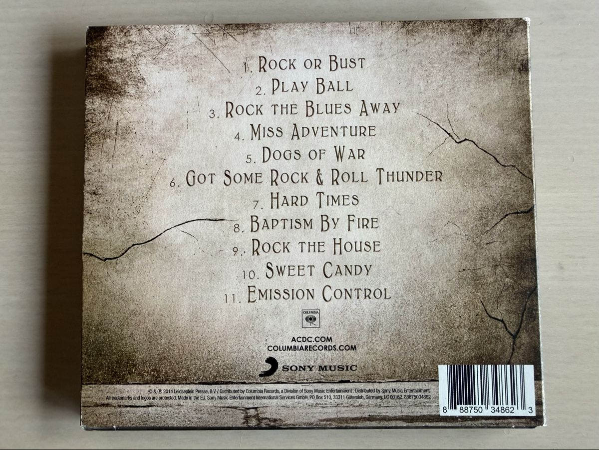 CDs: AC/DC Rock or Bust CD – Gebraucht aus Oberried Brienz von Chyara 1