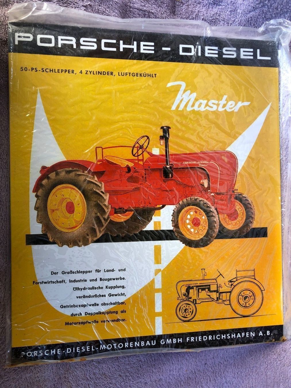 Ecriteaux: Porsche diesel Master oldtimer schlepper – D'occasion à Reinach AG par rares75