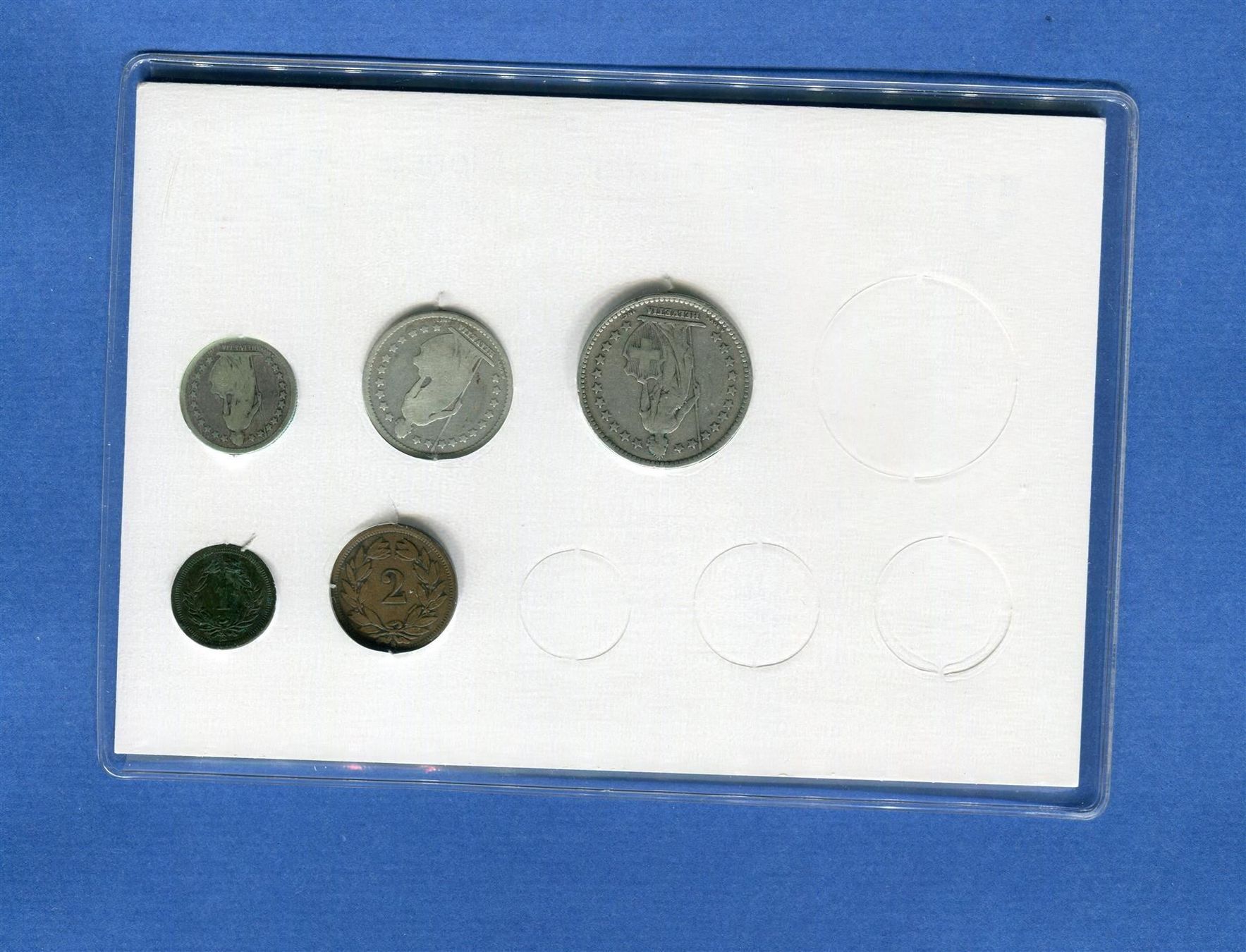 Alle Münzen: (816) Münzsatz 1875 Silber komplett – Gebraucht aus Rüthi (Rheintal) von erdnuessli1 1