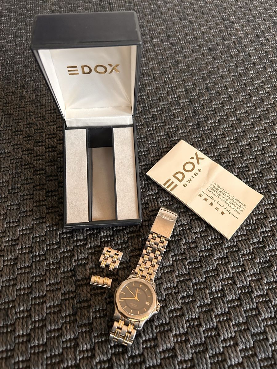 Edox Orologi: EDOX Armbanduhr Delfin – Usato da Sempach venduto da canadream01