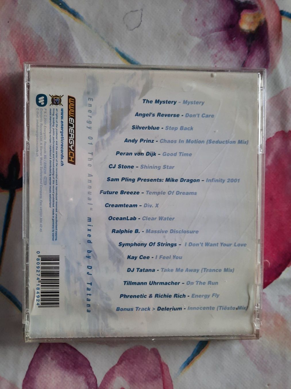 CD: CD Energy 01 - Dj Tatana – Usato da Pully venduto da bro_n52j 1
