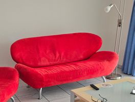 1 Sessel (Zweisitzer)