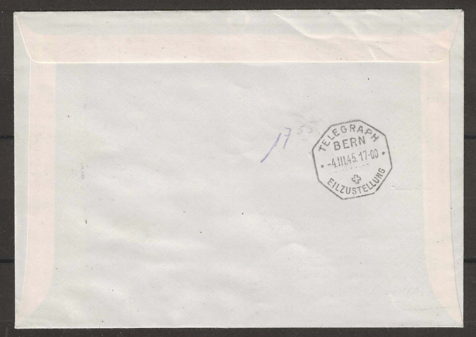 Tutti i francobolli: 1945 : Spendeblock W21 auf R-Express Brief – Usato da Gümligen venduto da Geniusbuy 1