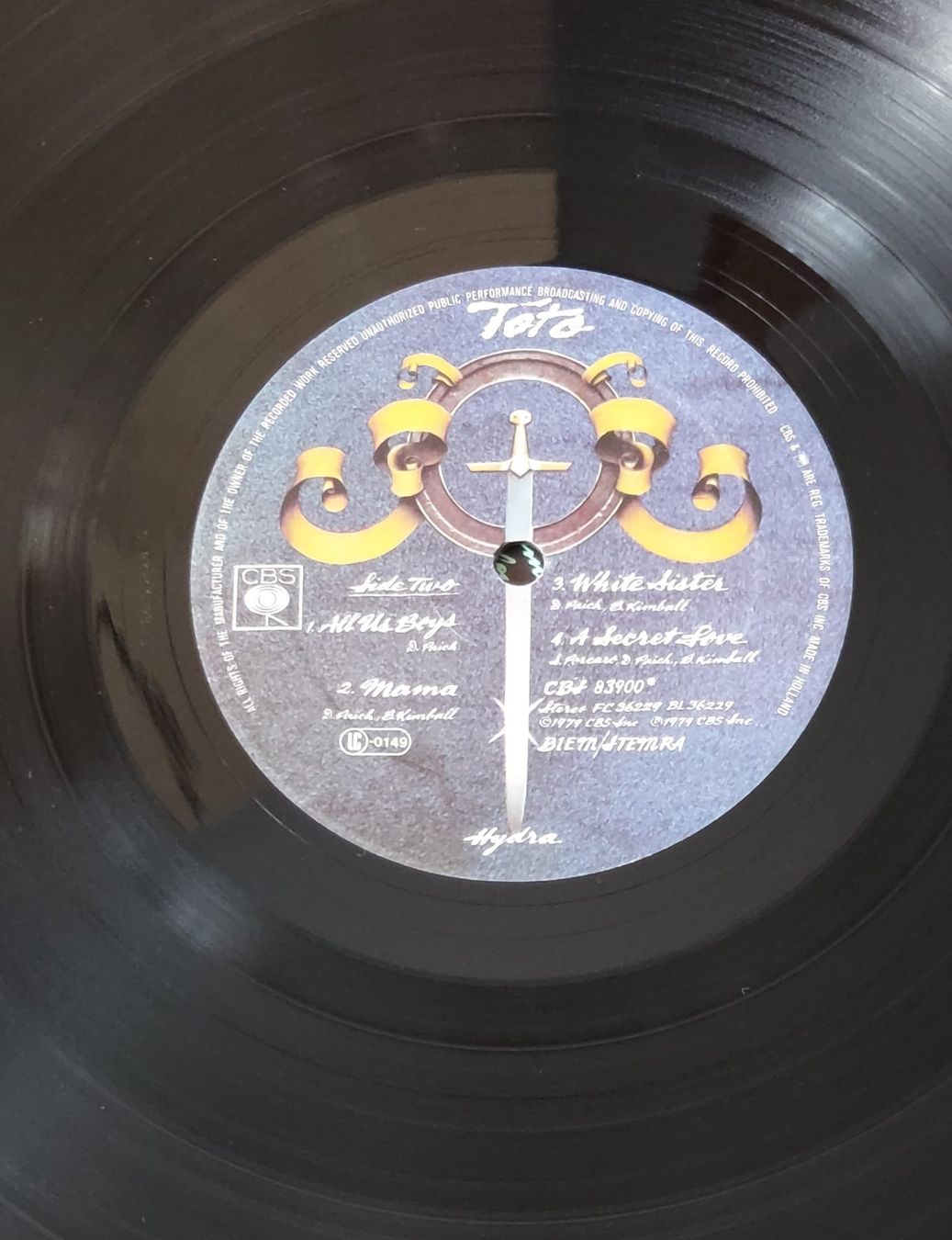 Dischi in vinile: LP - TOTO - HYDRA – Usato da Steckborn venduto da Quo7 3
