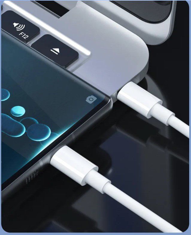 Cavi: New iPhone iPad 20W USB-C Ladekabel + Daten 2m – Nuovo e nell'imballaggio originale da Rorschacherberg venduto da elektrofreak 6