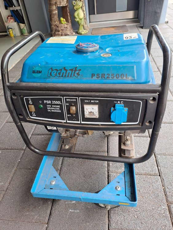 Elektro Benzin Generator 220V (Defekt) in Schattdorf für CHF 30 – nur ...
