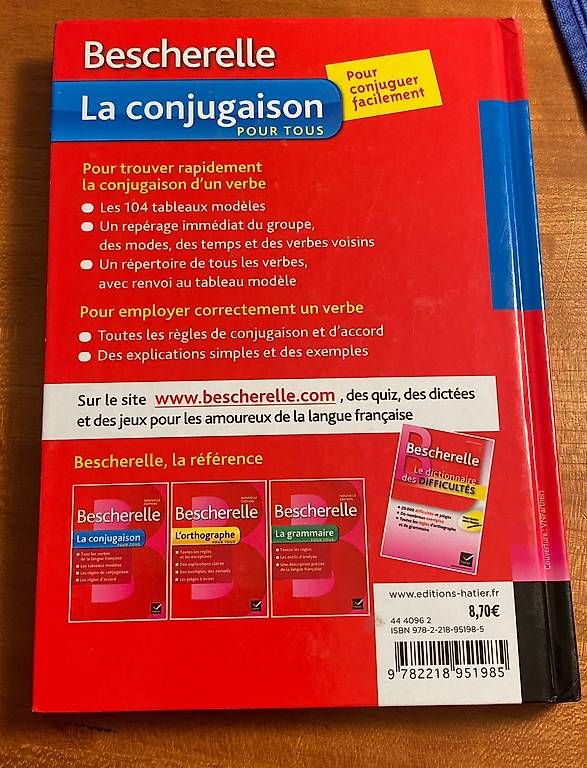 Bücher: Bescherelle - La conjugaison – Gebraucht aus Luzern von jul_p6fj 1