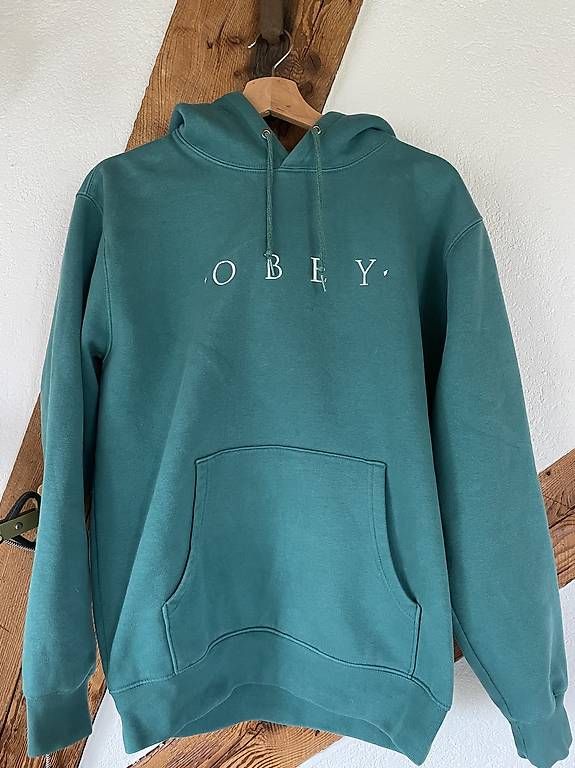 Obey Maglioni & Felpe: Obey Pullover grün Grösse S – Usato da Iffwil venduto da kuh_nj9w