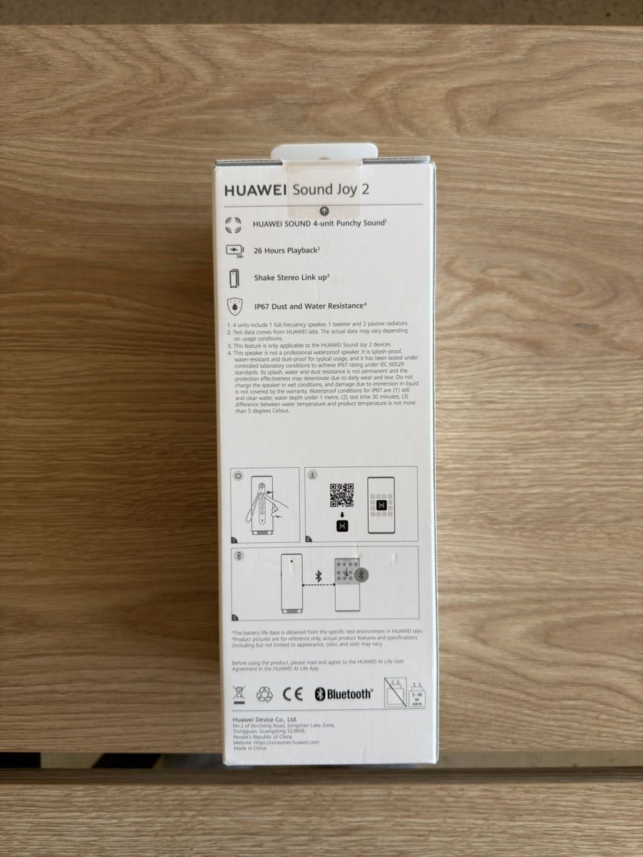 Huawei Casse acustiche: Huawei Sound Joy 2 bluetooth speaker new unopened – Nuovo e nell'imballaggio originale da Zürich venduto da weronikam46 1