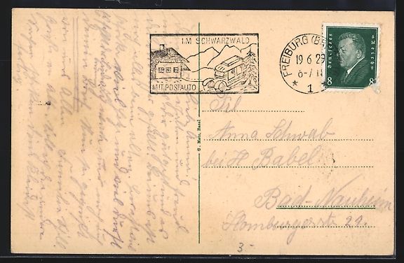 Cartoline postali: St. Chrischona, Blick auf St. Chrischona – Usato da Berlin venduto da bartko-reher 1