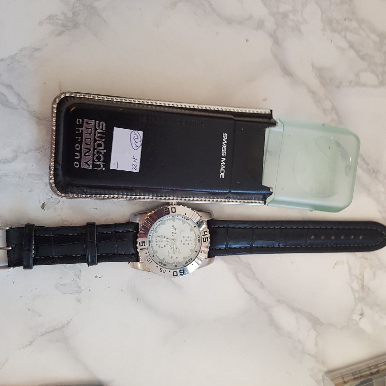 Swatch Uhren: Swatch Irony chrono L3 – Gebraucht aus Schwarzenburg von flamingo1970