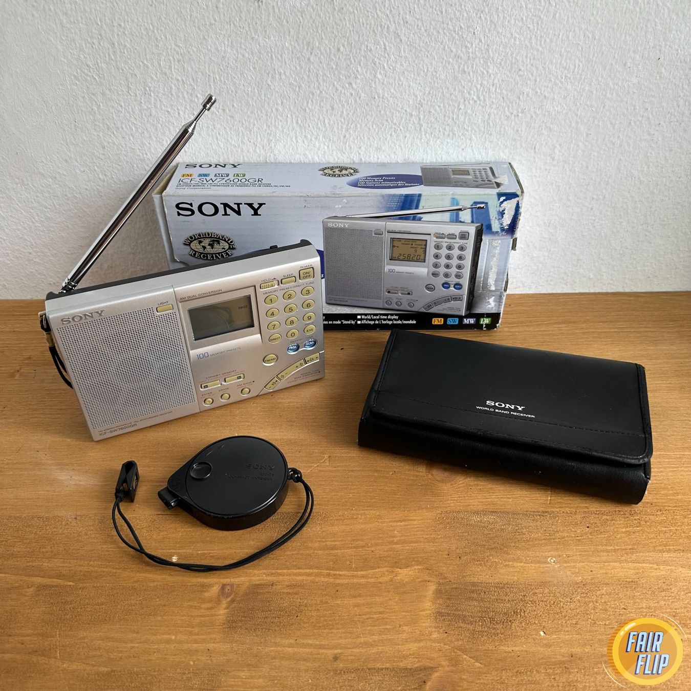 Radio: Sony ICF-SW7600GR Weltempfänger – Usato da Luzern venduto da fairflip