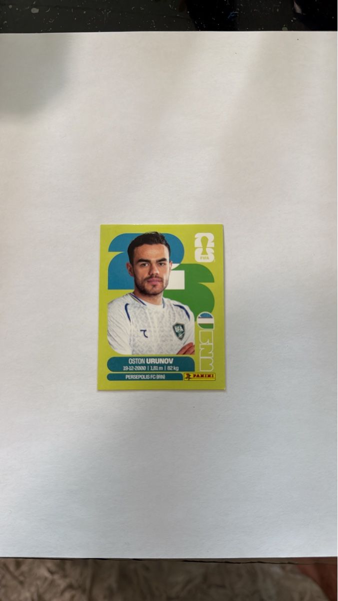 Panini Carte collezionabili: Oston Urunov Persepolis UZB 17 – Nuovo (secondo la descrizione) da Zürich venduto da Maeckes