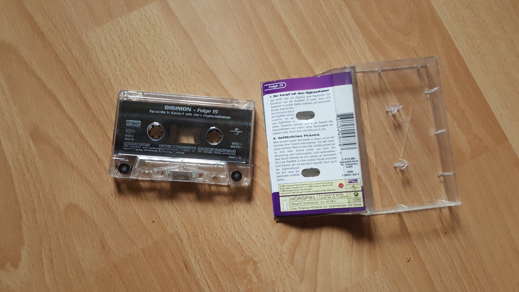 Musicassette: Digimon Hörspiel Kassette – Usato da Arni AG venduto da Belgarion 2