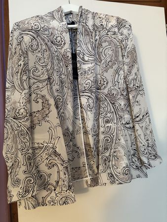 Blazer PIAZZA SEMPIONE paisley Seide Grösse 42 neu