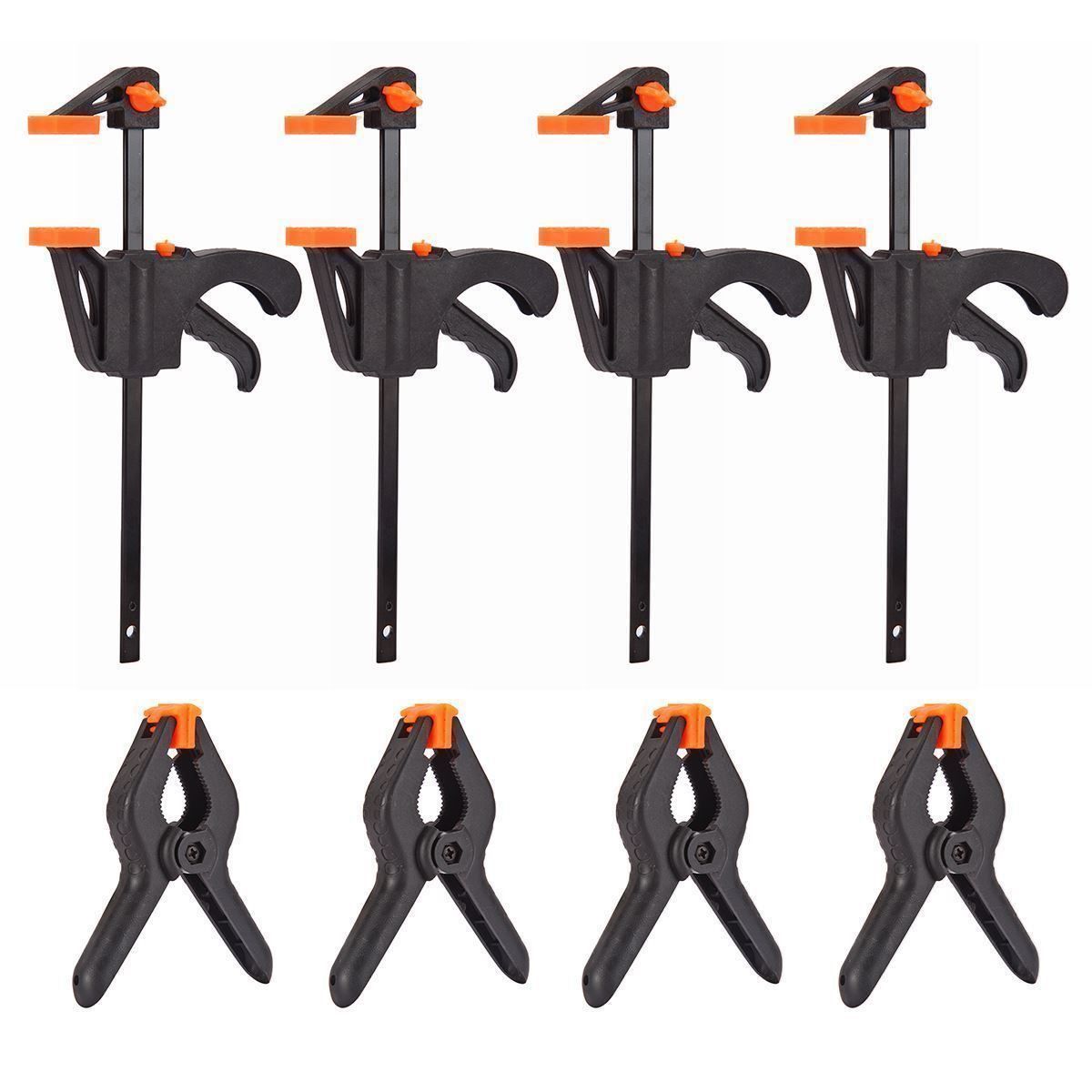 Tutti gli attrezzi: 8pcs Einhandzwinge Speed  Clamp – Nuovo (secondo la descrizione) da Thun venduto da thunshop 1
