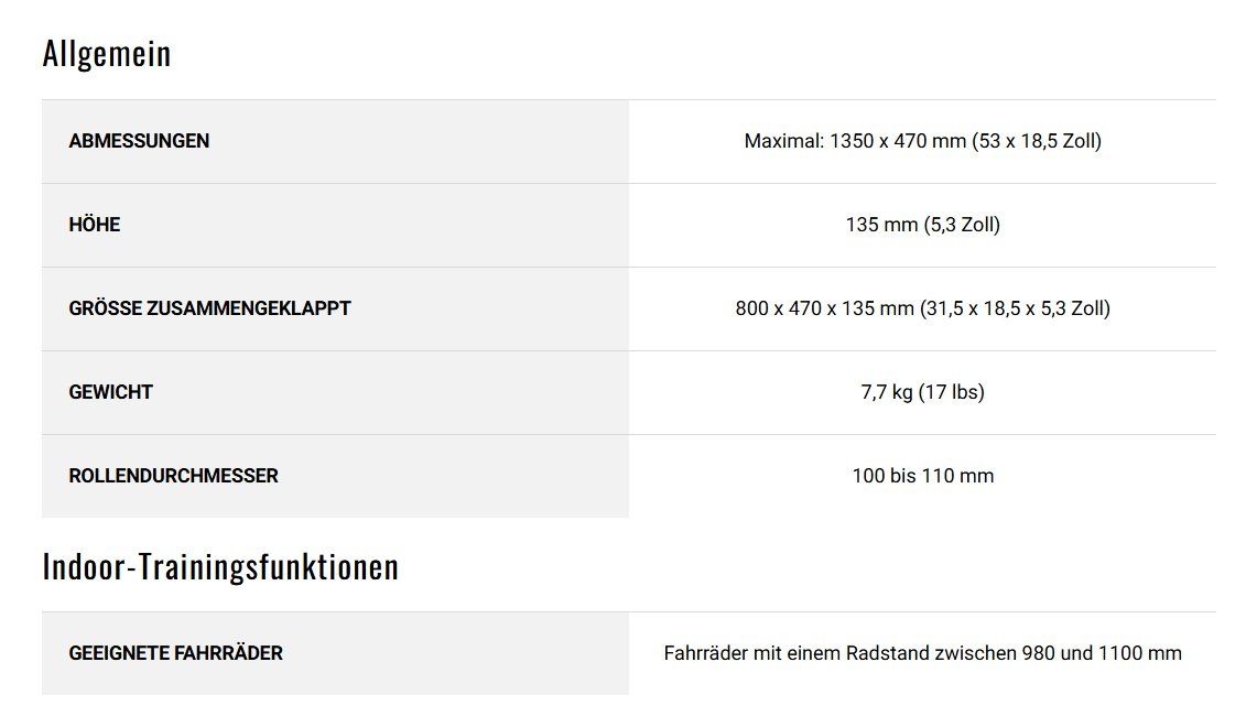 Tacx Hometrainer: Tacx Antares Rollentrainer – Usato da Hüttwilen venduto da affidabile 2