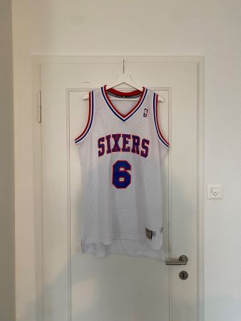 Julius Erving „Dr. J“ Jersey Philadelphia Sixers Gr. M