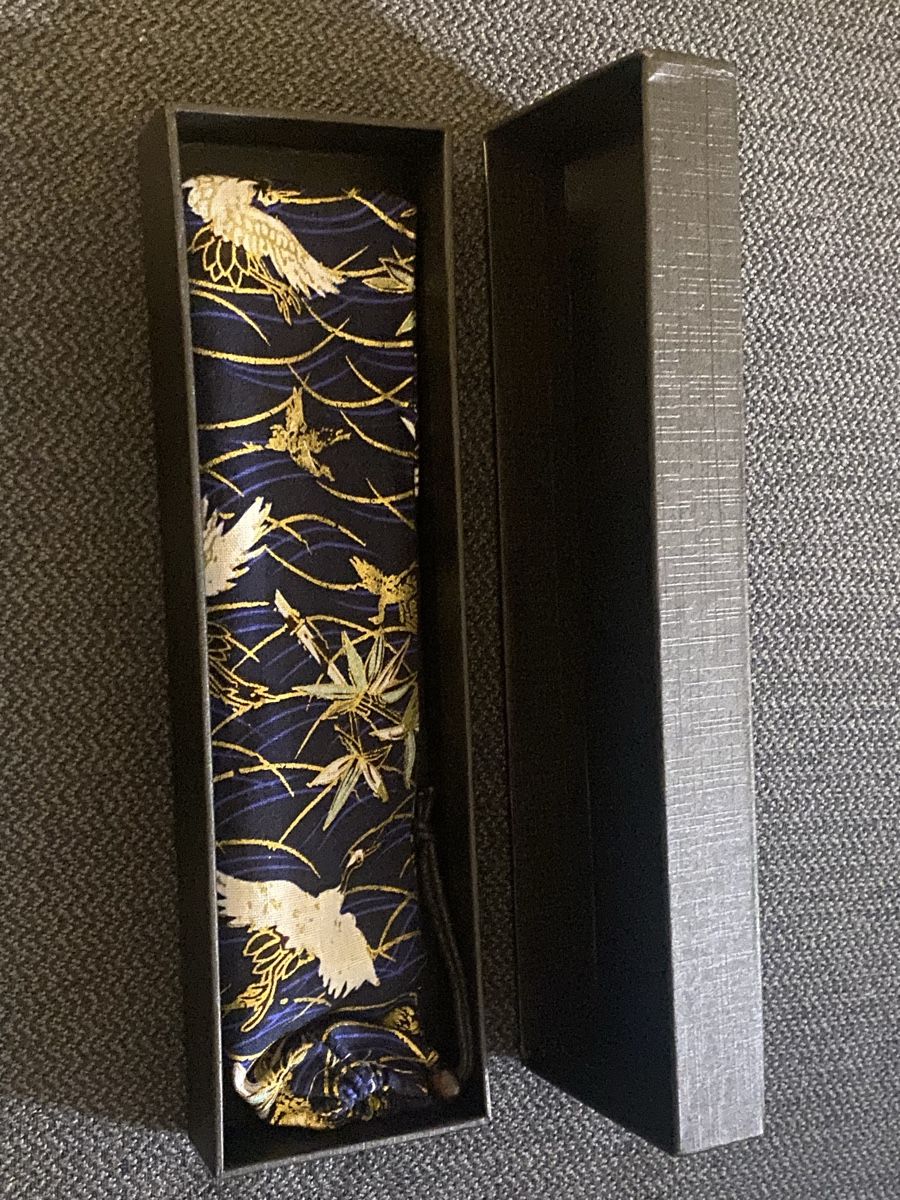 Accessori: Geschmiedeter kleiner Tanto mit Stoffbeutel – Nuovo e nell'imballaggio originale da Berikon venduto da Samurai67ch 9