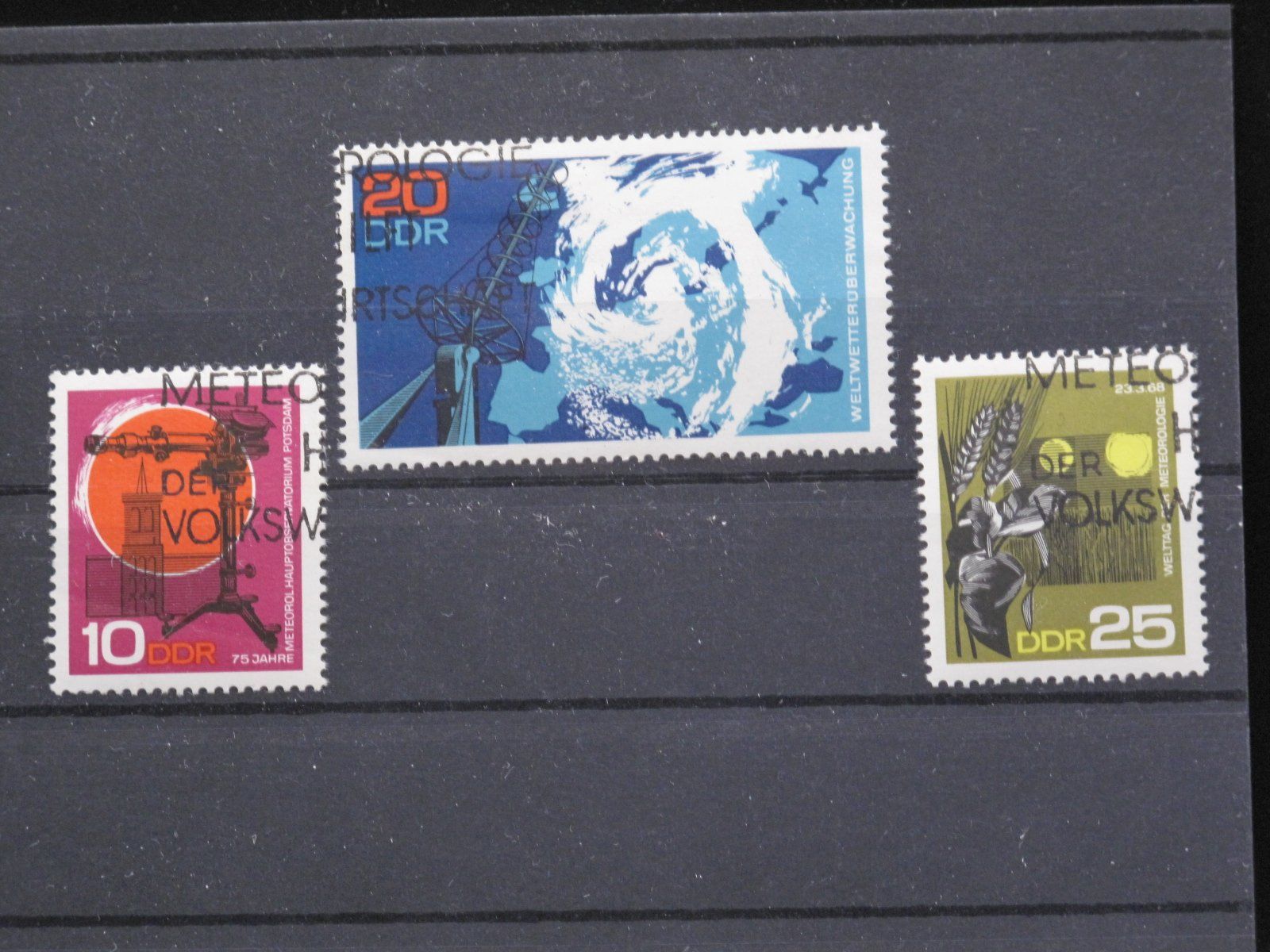 Tutti i francobolli: DDR 1968 Hauptobservatorium gest. – Usato da Wil SG venduto da fva01