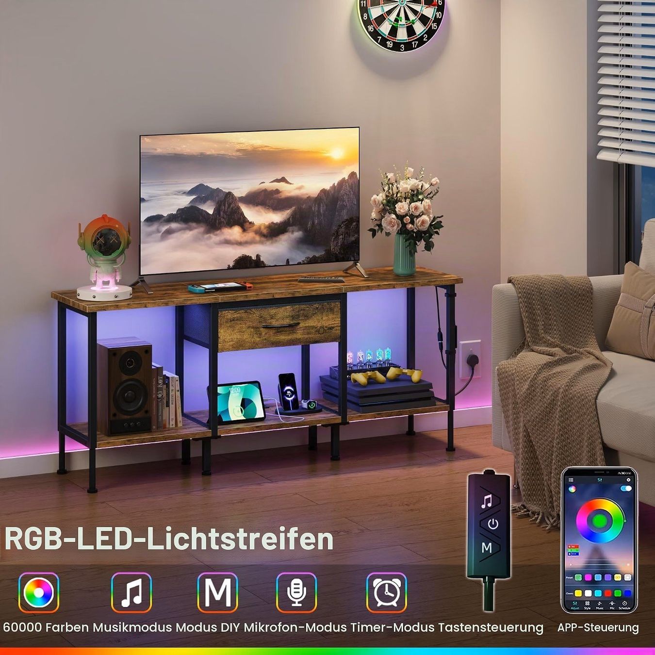 Mobili TV: Fernsehtisch, TV-Lowboard – Nuovo (secondo la descrizione) da Pieterlen venduto da Plasticbox 4