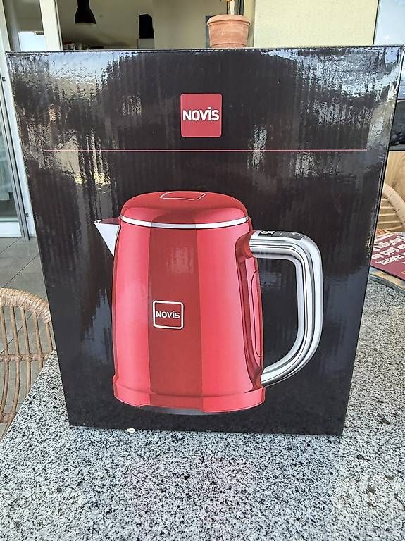 Novis Bollitori: Novis Iconic Line KTC1 rot – Nuovo e nell'imballaggio originale da Hergiswil NW venduto da allmendkoenig 3
