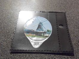 Kaffeerahmdeckel Windmühle