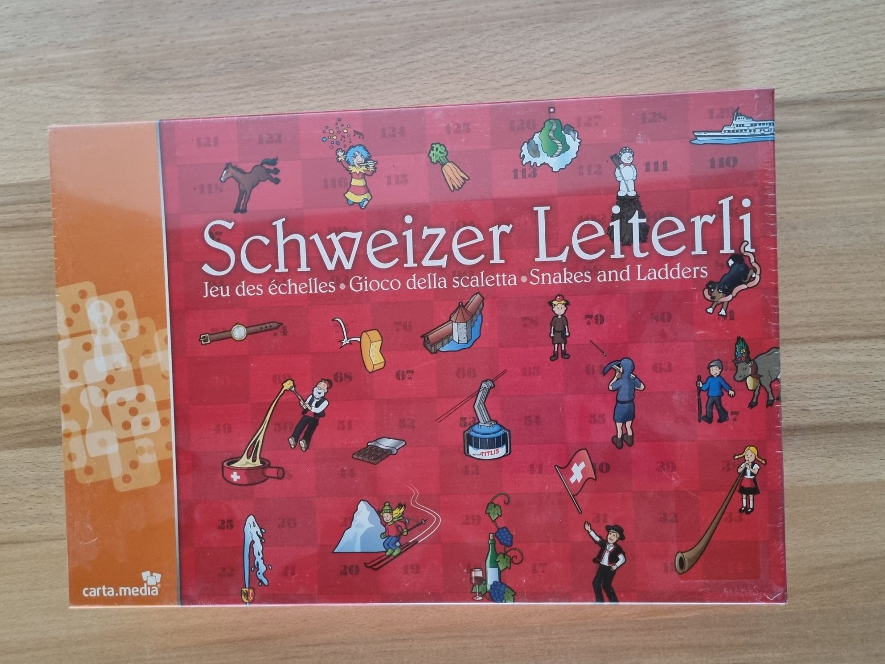 Giochi: Schweizer Leiterspiel Brettspiel neu & originalverpackt – Nuovo e nell'imballaggio originale da Weite venduto da Nur63