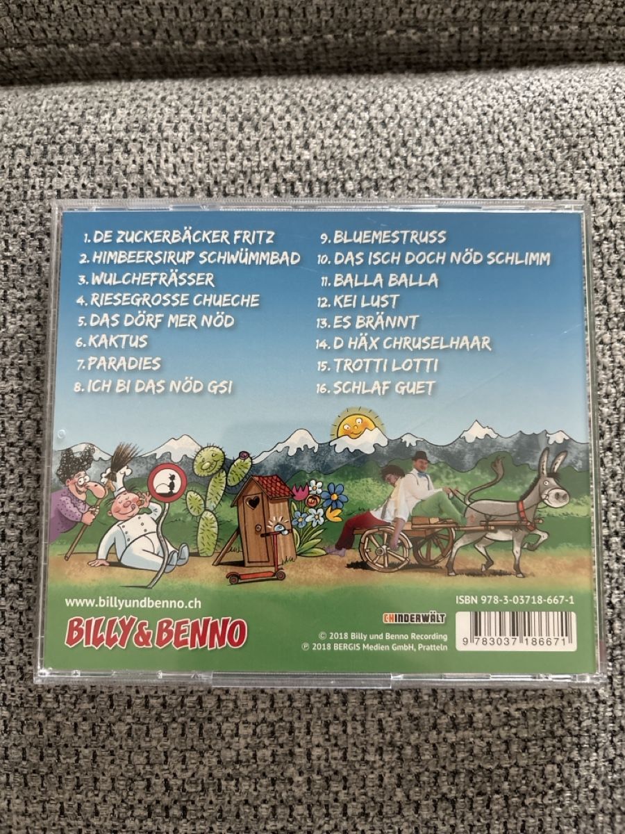 CD: Billy & Benno CD - Über Stock und Stei – Usato da Rünenberg venduto da ZwergLi100 1