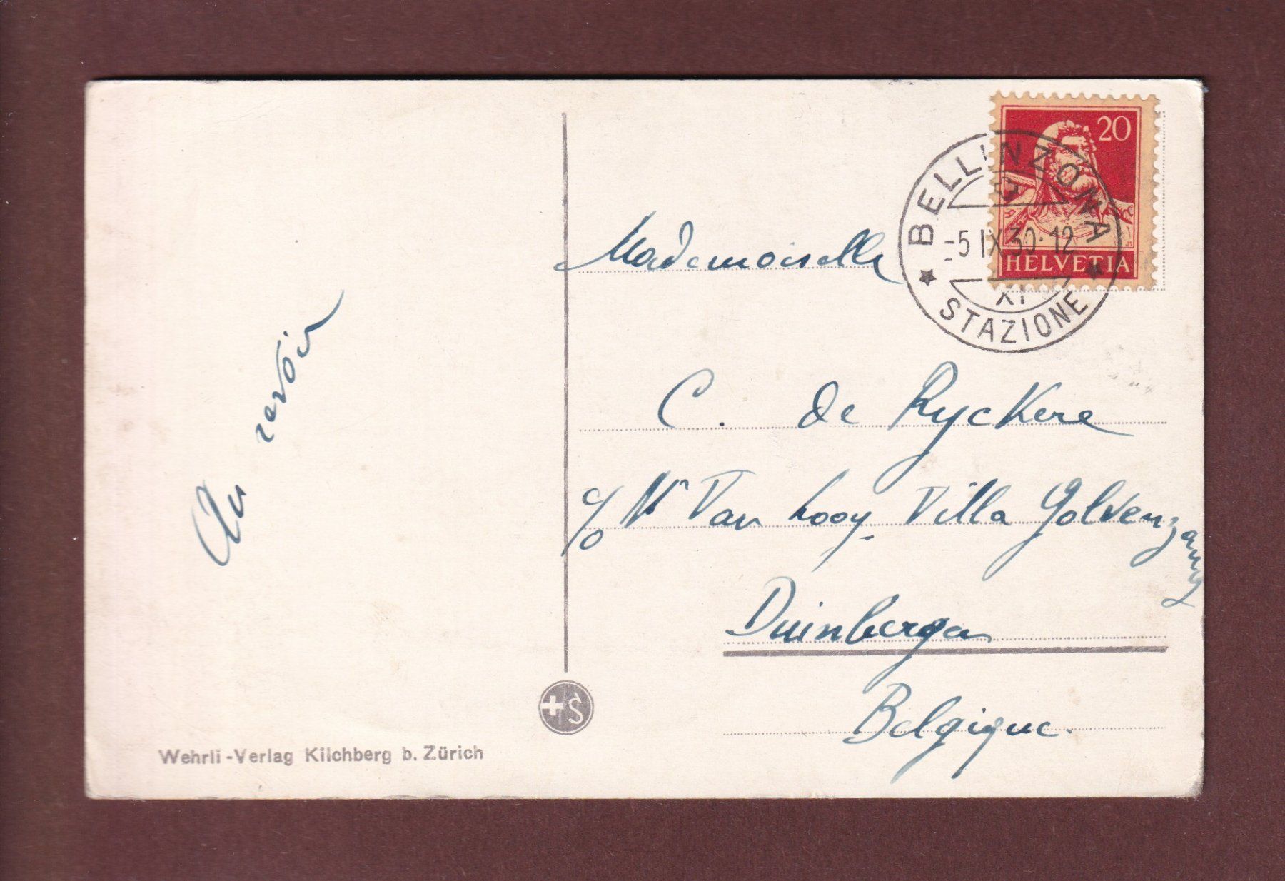 Cartes postales: GOTTHARDBAHN - Norseite - 1930 – D'occasion à Pully par nicecards-shop 1