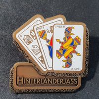 Y539B - Pin Jassen Jasskarten Hinterländerjass
