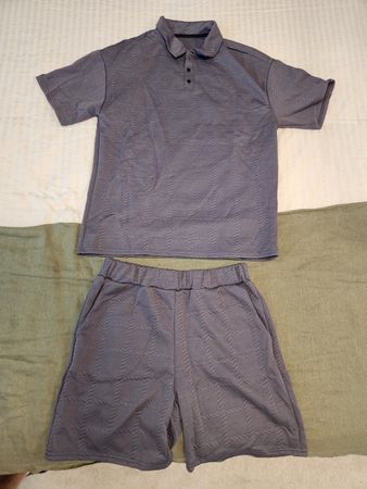 Herren-Set Grau (Größe M)