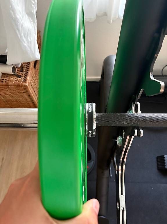 Manubri & Pesi: Hammer Barbell / Langhantel mit Gewichten – Usato da Zürich venduto da James_Kr 3