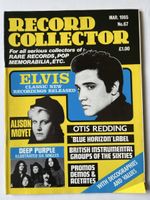 Record Collector Mar 1985 No 67 Elvis Deep Purple Otis 