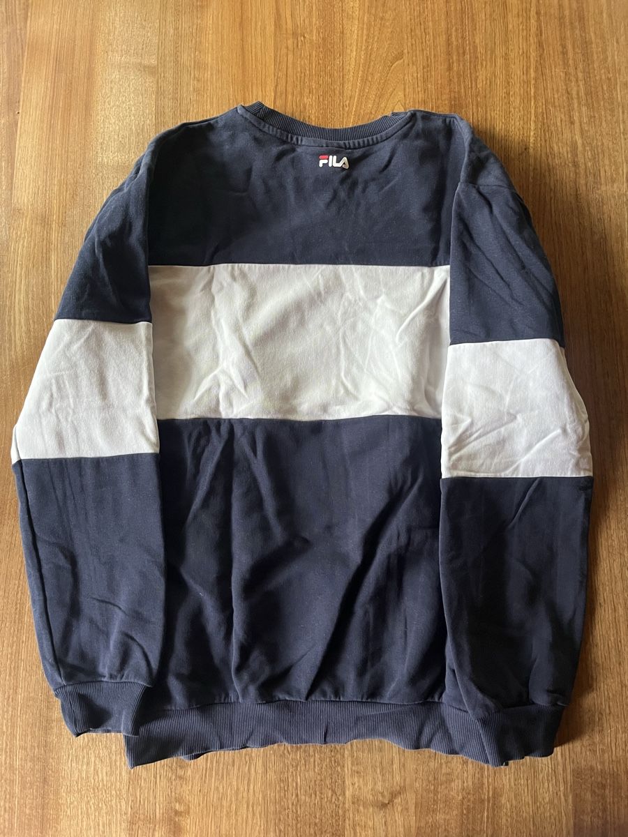 Fila Pullover & Sweatshirts: Pullover Fila blau weiss mit Logoprint – Gebraucht aus Belp von jon_y6sj 1