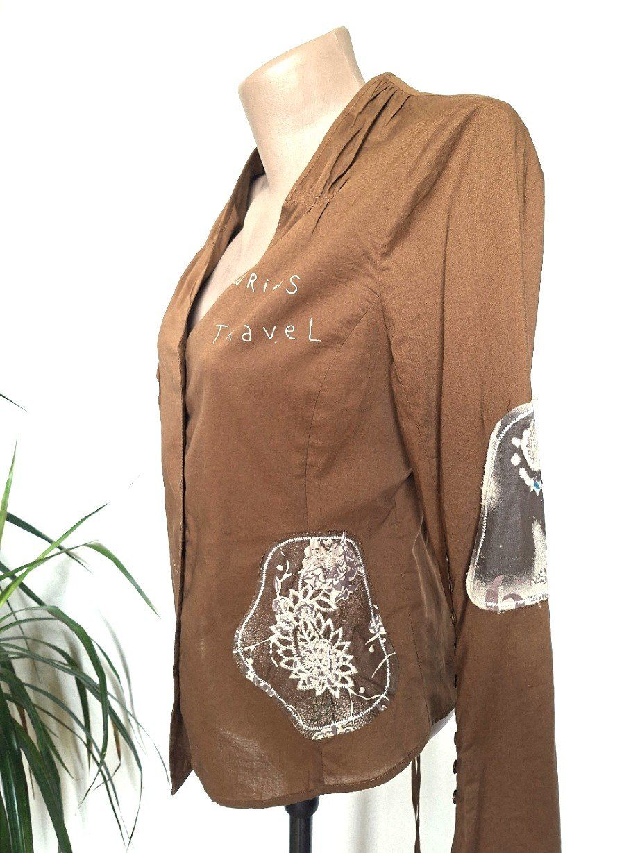 IKKS Blusen: Chemisier IKKS Caramel – Patchwork & Broderies– Taille M – Gebraucht aus boudry von Let_20 1