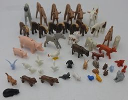 Lot 47 animaux Playmobil ferme et campagne