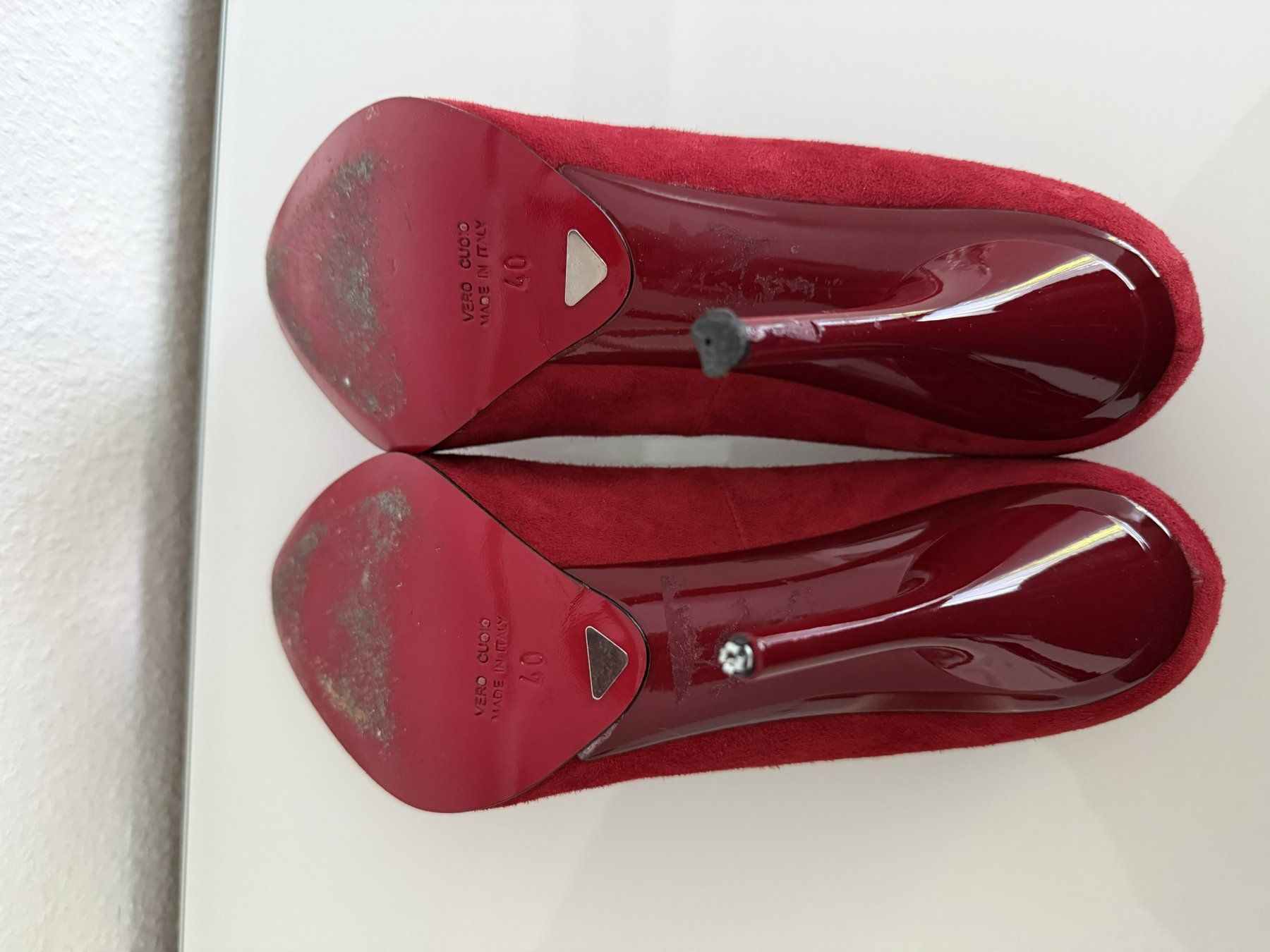 Scarpe da donna: MAX Schuhe mit roten Sohlen – Usato da Luzern venduto da adri-9 2