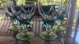 Art Deco, Bahia Eisbecher, 7er Set