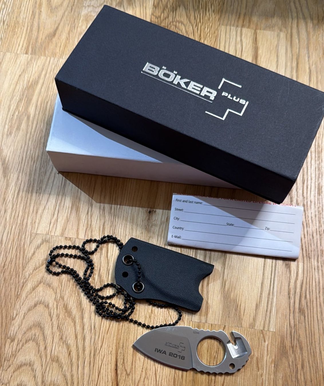 Accessori: BÖKER PLUS IWA 2016 MESSER – Nuovo e nell'imballaggio originale da Zürich venduto da Frei-Occasionen 6